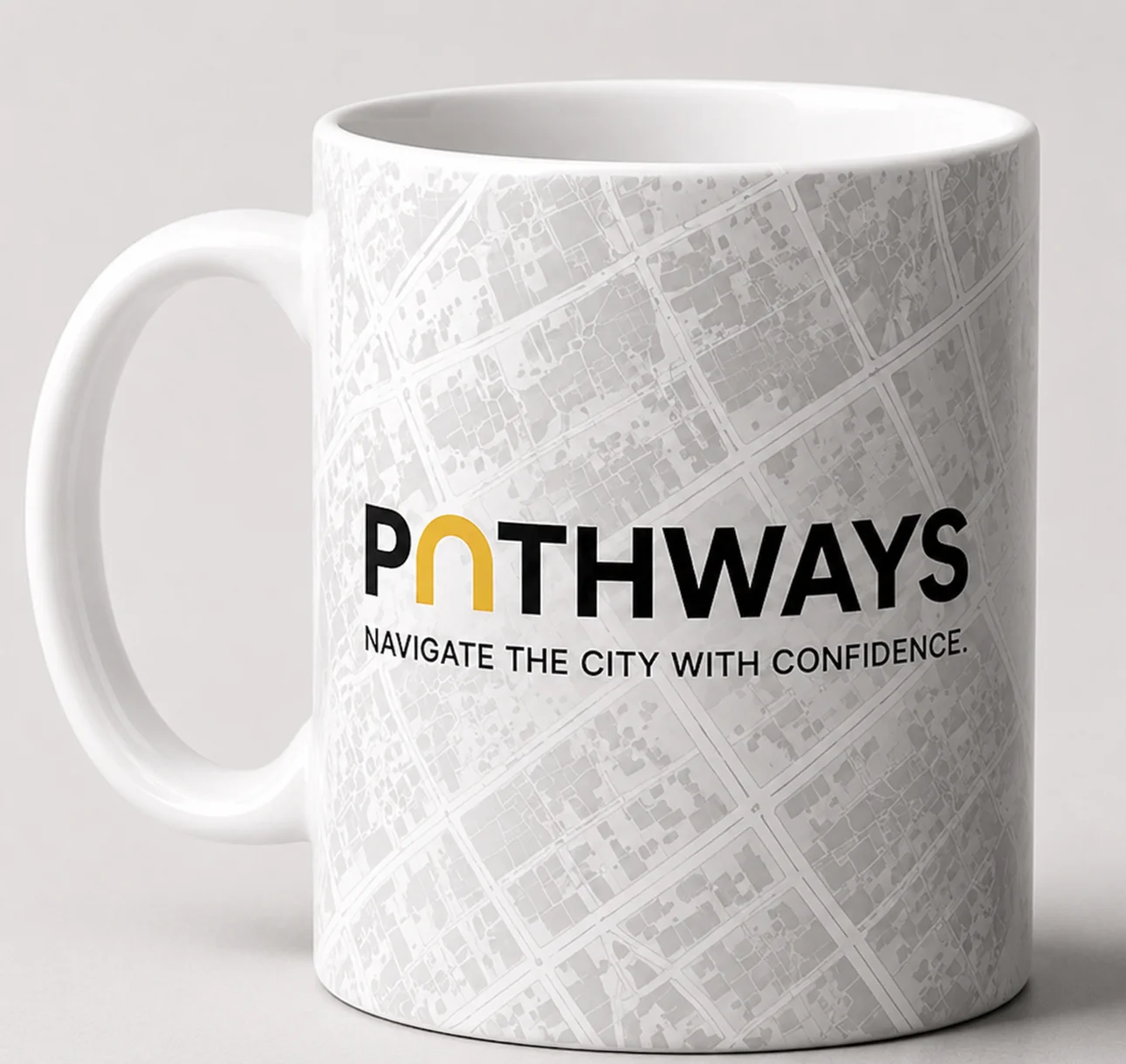 Pathways Tasse – Weiß